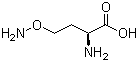 structure of CAS# 496-93-5, O-Amino-L-homoserine;2-Amino-4-(aminooxy)butyric acid