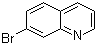 结构式 CAS# 4965-36-0, 7-溴喹啉