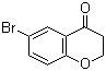 6-Bromo-2,3-dihydro-4H-chromen-4-one molecular structure (CAS 49660-57-3)