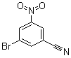 结构式 CAS# 49674-15-9, 3-溴-5-硝基苯腈
