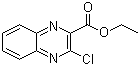 Ethyl 3-chloroquinoxaline-2-carboxylate molecular structure (CAS 49679-45-0)