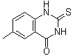 2,3-Dihydro-6-methyl-2-thioxo-4(1H)-quinazolinone molecular structure (CAS 49681-94-9)