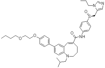 结构式 CAS# 497223-25-3, Cenicriviroc