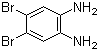 4,5-二溴-1,2-苯二胺分子结构 (CAS 49764-63-8)