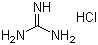 Guanidine hydrochloride molecular structure (CAS 50-01-1)