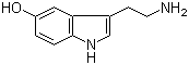 5-Hydroxytryptamine molecular structure (CAS 50-67-9)