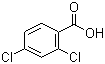 2,4-Dichlorobenzoic acid molecular structure (CAS 50-84-0)