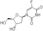 Floxuridine molecular structure (CAS 50-91-9)