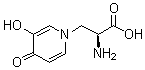 L-Mimosine molecular structure (CAS 500-44-7)