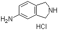 结构式 CAS# 503614-81-1, 5-氨基异吲哚啉盐酸盐