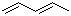 trans-1,3-Pentadiene molecular structure (CAS 504-60-9)