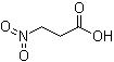 3-Nitropropanoic acid molecular structure (CAS 504-88-1)