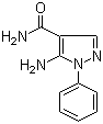 5-Amino-1-phenylpyrazole-4-carboxamide molecular structure (CAS 50427-77-5)