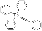 structure of CAS# 5072-98-0, Triphenyl(phenylethynyl)lead(IV)