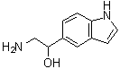 alpha-(Aminomethyl)-1H-indole-5-methanol molecular structure (CAS 508233-98-5)