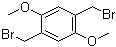 结构式 CAS# 50874-27-6, 2,5-二(溴甲基)-1,4-二甲氧基苯