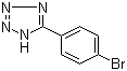 结构式 CAS# 50907-23-8, 5-(4-溴苯基)-1H-四唑
