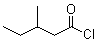 3-Methylvaleryl chloride molecular structure (CAS 51116-72-4)