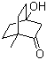 4-Hydroxy-1-methylbicyclo[2.2.2]octan-2-one molecular structure (CAS 5122-77-0)