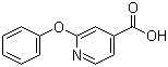2-Phenoxyisonicotinic acid molecular structure (CAS 51362-08-4)