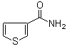 结构式 CAS# 51460-47-0, 3-噻吩甲酰胺