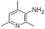 2,4,6-Trimethylpyridin-3-amine molecular structure (CAS 51467-70-0)