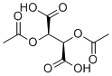 Diacetyl-L-tartaric acid molecular structure (CAS 51591-38-9)