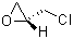 结构式 CAS# 51594-55-9, 左旋环氧氯丙烷; (R)-环氧氯丙烷