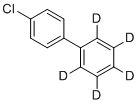 4-Chlorobiphenyl-2',3',4',5',6'-d5 molecular structure (CAS 51624-37-4)
