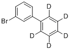 3-Bromo-1,1'-biphenyl-2',3',4',5',6'-d5 molecular structure (CAS 51624-39-6)