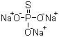 Sodium thiophosphate molecular structure (CAS 51674-17-0)