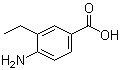 4-Amino-3-ethylbenzoic acid molecular structure (CAS 51688-75-6)