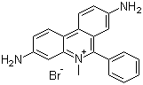Dimidium bromide molecular structure (CAS 518-67-2)