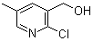 结构式 CAS# 518314-64-2, 2-氯-3-(羟基甲基)-5-甲基吡啶
