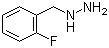 结构式 CAS# 51859-98-4, 2-氟苄肼