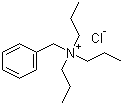Benzyltripropylammonium chloride molecular structure (CAS 5197-87-5)