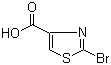 2-Bromo-4-thiazolecarboxylic acid molecular structure (CAS 5198-88-9)