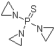 结构式 CAS# 52-24-4, 三亚乙基硫代磷酰胺; N,N',N''-三乙撑硫代磷酰胺; 三乙烯硫代磷酰胺; 1,1',1''-硫次膦基三氮丙啶; 噻替哌; 塞替派