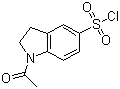 1-Acetyl-5-indolinesulfonoyl chloride molecular structure (CAS 52206-05-0)