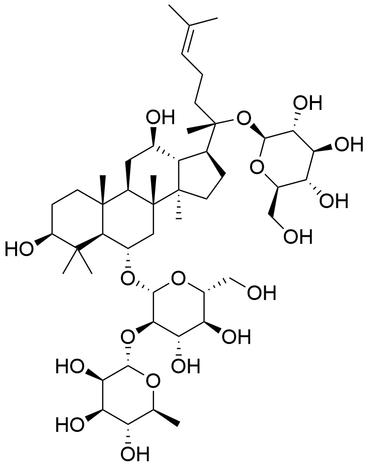 Ginsenoside Re molecular structure (CAS 52286-59-6)