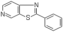 结构式 CAS# 52334-38-0, 2-苯基噻唑并[5,4-c]吡啶