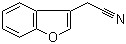 Benzofuran-3-acetonitrile molecular structure (CAS 52407-43-9)