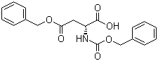 Cbz-D-aspartic acid 4-benzyl ester molecular structure (CAS 5241-62-3)