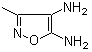 3-Methyl-4,5-isooxazolediamine molecular structure (CAS 524729-49-5)