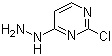 2-Chloro-4-hydrazinopyrimidine molecular structure (CAS 52476-87-6)
