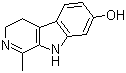 Harmalol molecular structure (CAS 525-57-5)