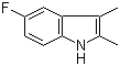 2,3-Dimethyl-5-fluoroindole molecular structure (CAS 526-47-6)
