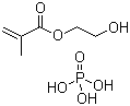2-Hydroxyethyl methacrylate phosphate molecular structure (CAS 52628-03-2)