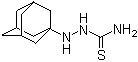 Adamantyl thiosemicarbazide molecular structure (CAS 52662-65-4)