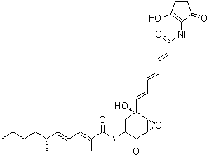 Manumycin A molecular structure (CAS 52665-74-4)